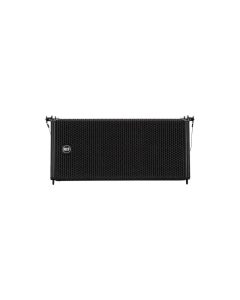 RCF HDL 6-A active line array module with dual 6-inch woofers, 1400W Class-D amplifier, and compact touring design for professional live sound systems