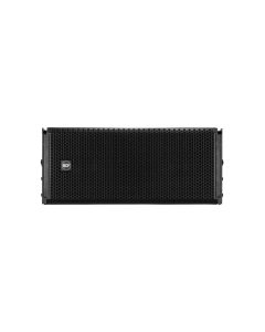 RCF HDL 30-A active line array module with dual 10-inch woofers, 2200W Class-D amplifier, DSP processing, RDNet control, and touring-grade composite cabinet