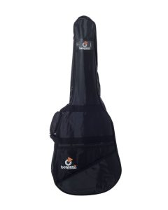 Bespeco BAG50CG classical guitar gig bag nylon 420D Young Line black grey front view