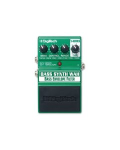 DigiTech XBW Bass Synth Wah envelope filter bass guitar effects pedal top view