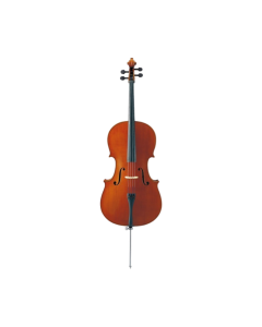Yamaha VC5S 4/4 full size cello outfit student model with soft case bow and rosin