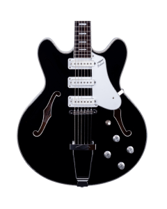Vox Bobcat S66 Jet Black | Semi-Hollow Electric Guitar