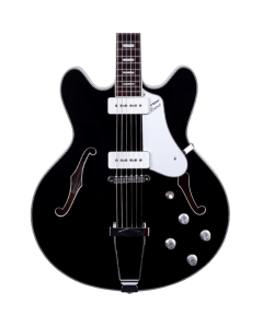 Vox Bobcat V90 Jet Black | Semi-Hollow Electric Guitar