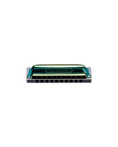 Vox VCH-1 Continental Type 1 Diatonic Harmonica Key of D - Green