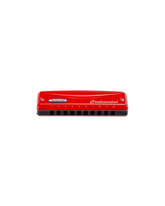 Vox VCH-2 Continental Type 2 Diatonic Harmonica - Key of D (Red)