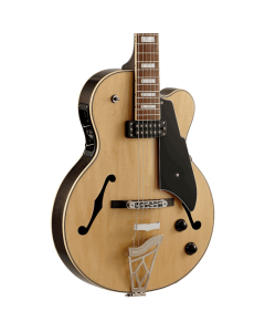 Vox Giulietta VGA-5TD Archtop Electric Guitar - Natural Gunmetallic