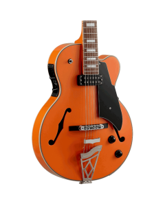 Vox Giulietta VGA-5TD Archtop Electric Guitar - Pearl Orange