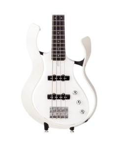 VOX Starstream Bass 2S Short Scale Electric Bass Guitar - White