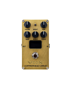 Vox Valvenergy Copperhead Drive Classic Rock Tube Overdrive Effects Pedal