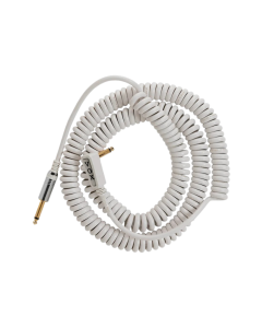 Vox VCC-90 Vintage Coiled Guitar Cable 9 Meter (29.5 ft) - White