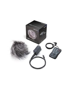 Zoom APH-5 accessory pack for Zoom H5 recorder including windscreen wired remote AC adapter and USB cable for field recording