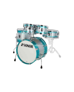 Sonor AQ2 5-Piece Drum Set Shell Pack – Aqua Silver Burst (Without Hardware & Cymbals)