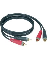 Klotz AT-CC0200 RCA Cable 2 Meters with 24K RCA Connectors