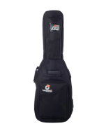 Bespeco BAG120EG electric guitar gig bag nylon 1600D 15mm padding black front view