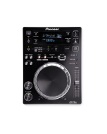 Pioneer CDJ-350 compact DJ media player with CD slot, USB input, jog wheel, Beat Display screen, and basic looping controls for entry-level DJ performance.
