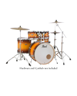 Pearl Decade Maple DMP925SP/C 5-piece shell pack Classic Satin Amburst with 22-inch bass drum, toms, floor tom and snare drum