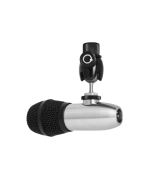 Earthworks DM6 SeisMic supercardioid condenser kick drum microphone with stainless steel body for studio and live drum recording