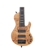 Sire Marcus Miller F10-6 6-string electric bass guitar in Natural Satin finish with Sire hard case included, premium neck-through construction