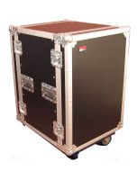 Gator G-TOUR 16U CAST - 16U, Standard Audio Road Rack Case w/ Casters