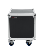 Gator G-TOUR 10U CAST Standard Audio Road Rack w/ Casters