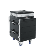 Gator GRC-10X12 PU 10U Top and 12U Side Console Audio Rack