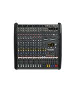 Dynacord PowerMate 1000-3 10 channel powered mixing console USB FX front view
