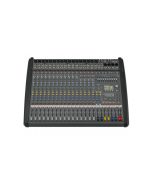 Dynacord PowerMate 1600-3 12+4 channel powered mixing console professional front view