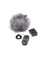 Enhance your Zoom H6 with APH-6 kit. Includes remote control, AC adapter, and windscreen for flexible, clean, and professional field recording.