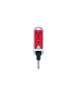 Korg Pitchjack Plug-In Guitar & Bass Tuner – Red