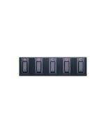 Korg EC-5 external controller with five programmable footswitches for hands-free control of compatible Korg arranger keyboards.