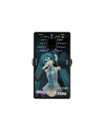 Korg MIKU STOMP guitar vocal effect pedal featuring Hatsune Miku artwork and eVocaloid vocal synthesis technology
