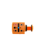 Korg MiniPitch Clip-On Ukulele Tuner - Sunset Orange