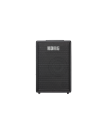 Korg MMA130 portable mobile monitor amplifier with integrated 4-channel mixer and compact stage-ready design.