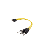 Korg MS-CABLE-YL Monophonic Patch Cable Set (5-Pack)