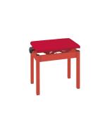 Korg PC-300RD Adjustable Height Piano Bench - Red