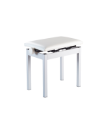 Korg PC-300 Height-Adjustable Piano Bench - White