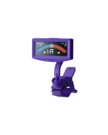 KORG AW-4G PitchCrow clip-on guitar tuner in violet with compact design and bright display for accurate guitar and bass tuning