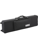 Korg SC-KROME88/KROSS88 padded 88-key keyboard soft case with integrated wheels and carry handles for KROME 88 and KROSS2 88 keyboards.
