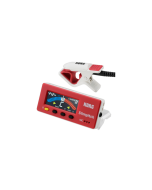 Korg Slimpitch Chromatic Tuner with Contact Microphone – Red/White