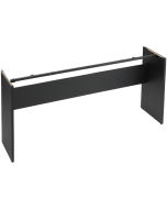 Korg STB1BK dedicated black piano stand designed for Korg B1 and B2 digital pianos, providing stable fixed-height support.