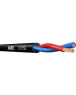 Klotz LY215S.A twinaxial speaker cables 100m - Black