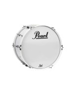 Pearl 14x8 Junior Marching Bass Drum with MCH-20B carrier, lightweight student marching percussion instrument for school bands and training