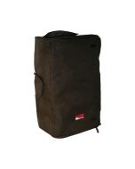 Gator GPA-SCVR450-515 speaker cover for JBL EON515 and Mackie SRM450 weather resistant nylon with front zip access and stand mounted design