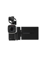 Zoom Q4 handy video recorder with wide-angle lens detachable LCD screen X/Y stereo microphone and external audio input for HD music recording