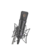 Neumann U 87 Ai mt Studio Set Large Diaphragm Multi-Pattern Condenser Microphone - Matte Black with EA 87 mt Shock Mount