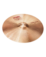 Paiste 2002 Series 18-inch power crash cymbal crafted from heavy CuSn8 bronze alloy featuring a brilliant finish