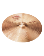Paiste 2002 Series 19-inch power crash cymbal crafted from heavy CuSn8 bronze alloy featuring a brilliant finish