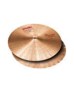 Paiste 2002 Series 15-inch Sound Edge Hi-Hat cymbal pair featuring the original wavy bottom design for a sharp chick sound and energetic open response