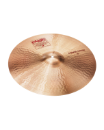 Paiste 2002 Series 16-inch power crash cymbal crafted from heavy CuSn8 bronze alloy featuring a brilliant finish