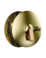 Paiste PST 3 Series 14-inch Concert and Marching Hand Cymbals pair crafted from brass copper alloy featuring a bright, powerful projection and easy playability